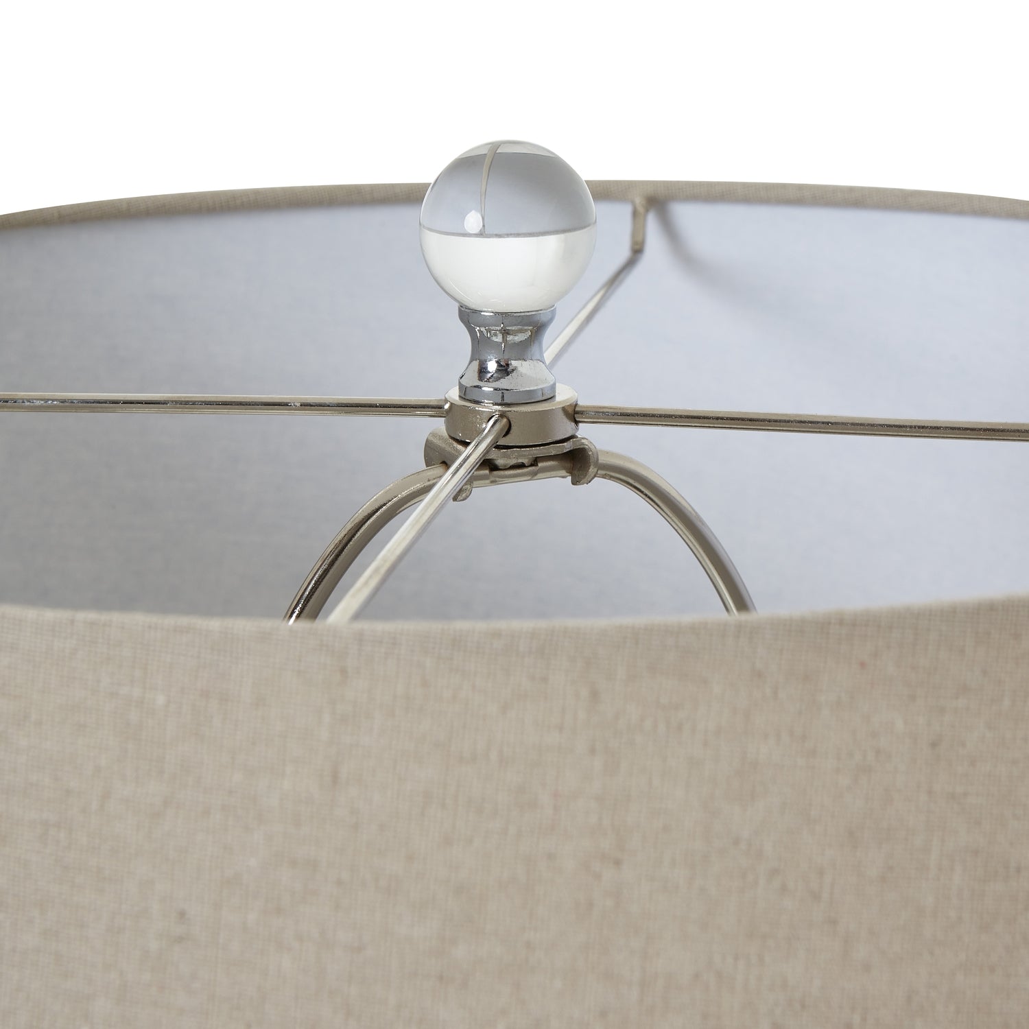 Lily Swivel Ottoman In Oatmeal Twill