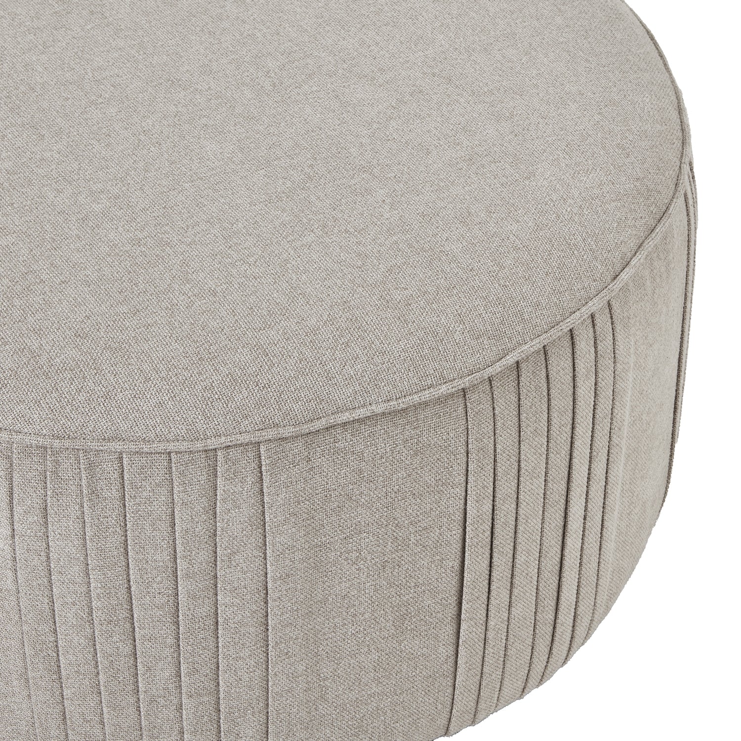 Vesper Taupe Cushion Back Snuggle Chair