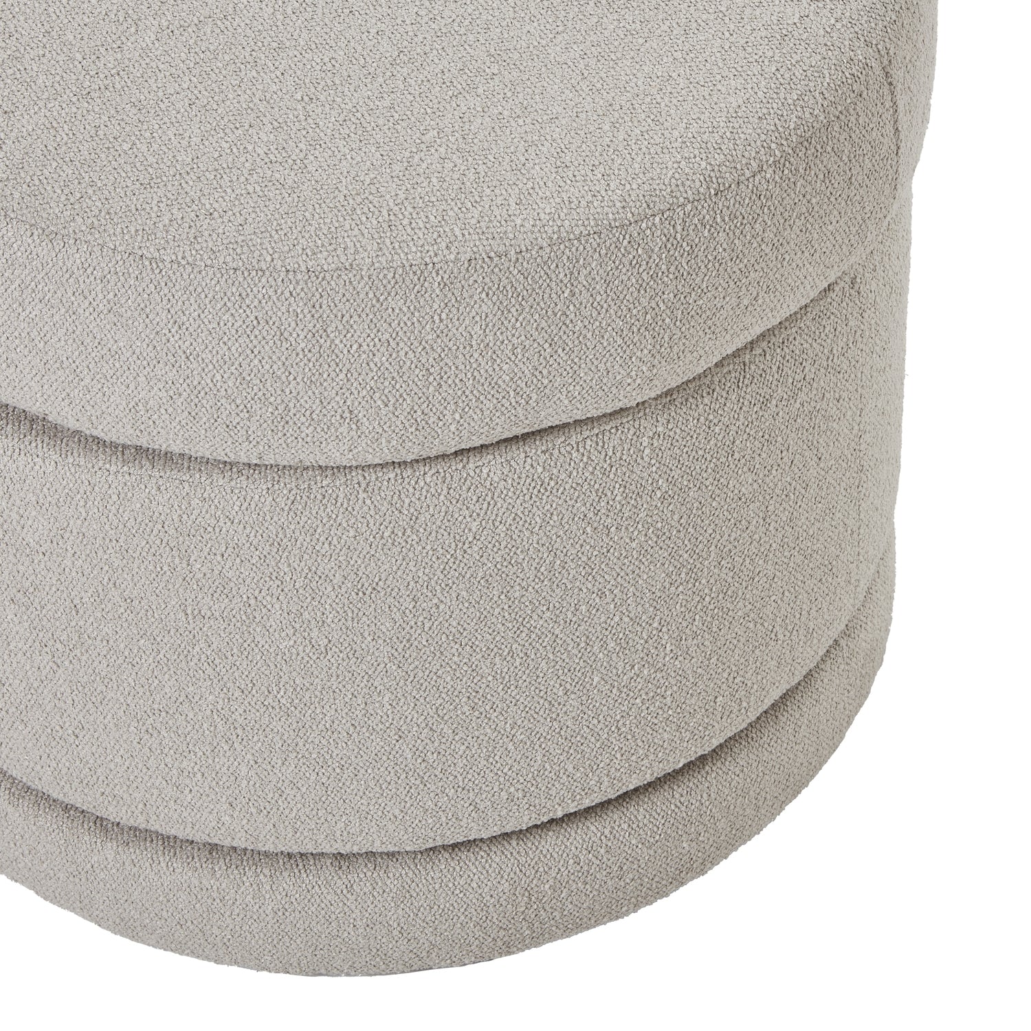 Vesper Taupe Ottoman Foot Stool