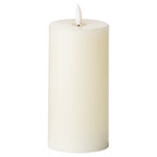 Luxe Collection Natural Glow 3 x 6 LED Cream Wax Candle
