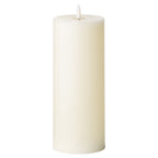 Luxe Collection Natural Glow 3.5 x 9 LED Cream Wax Candle