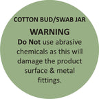 Set of 5 White Marble Bathroom Set