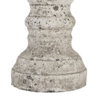 Large Stone Ceramic Column Candle Holder