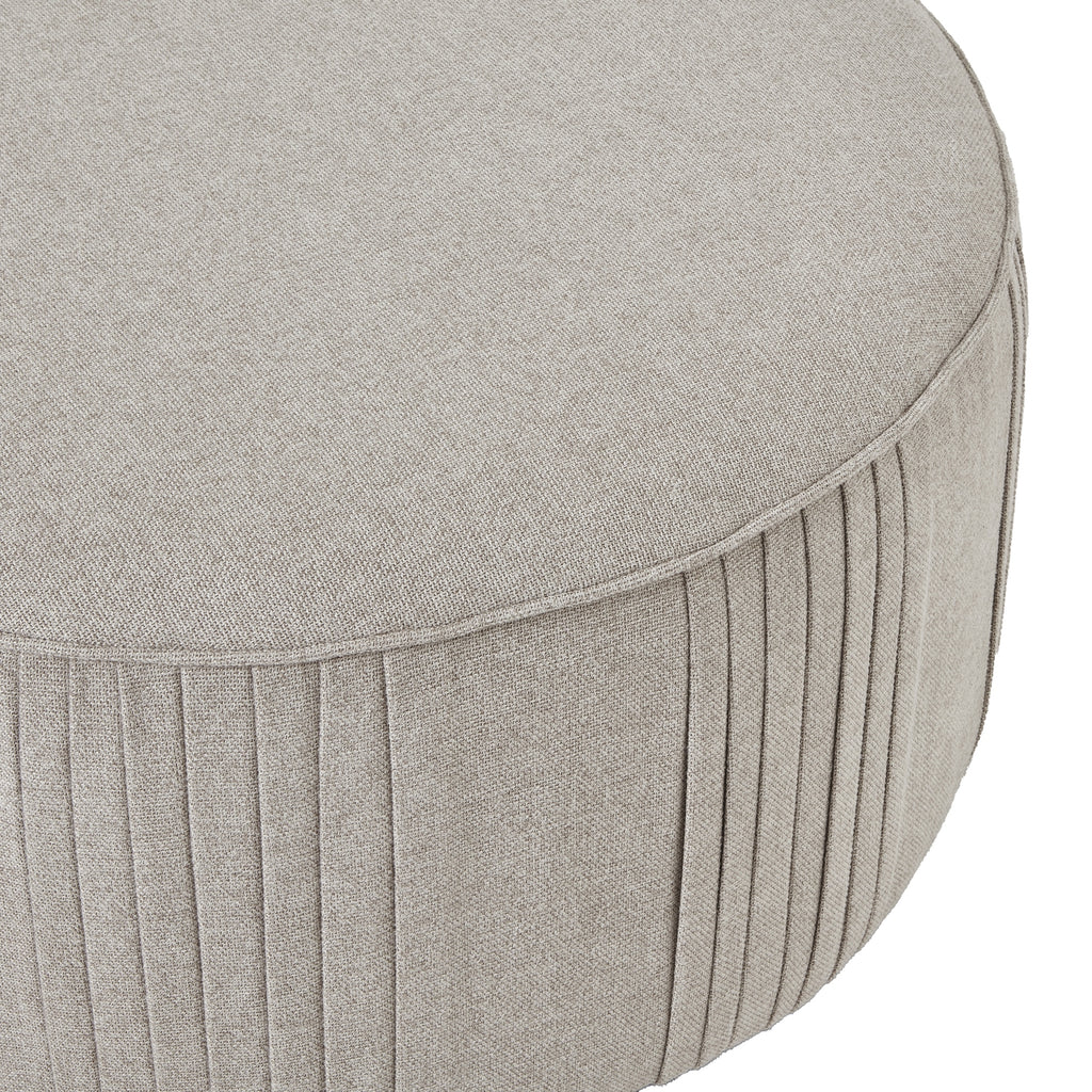 Vesper Taupe Cushion Back Snuggle Chair