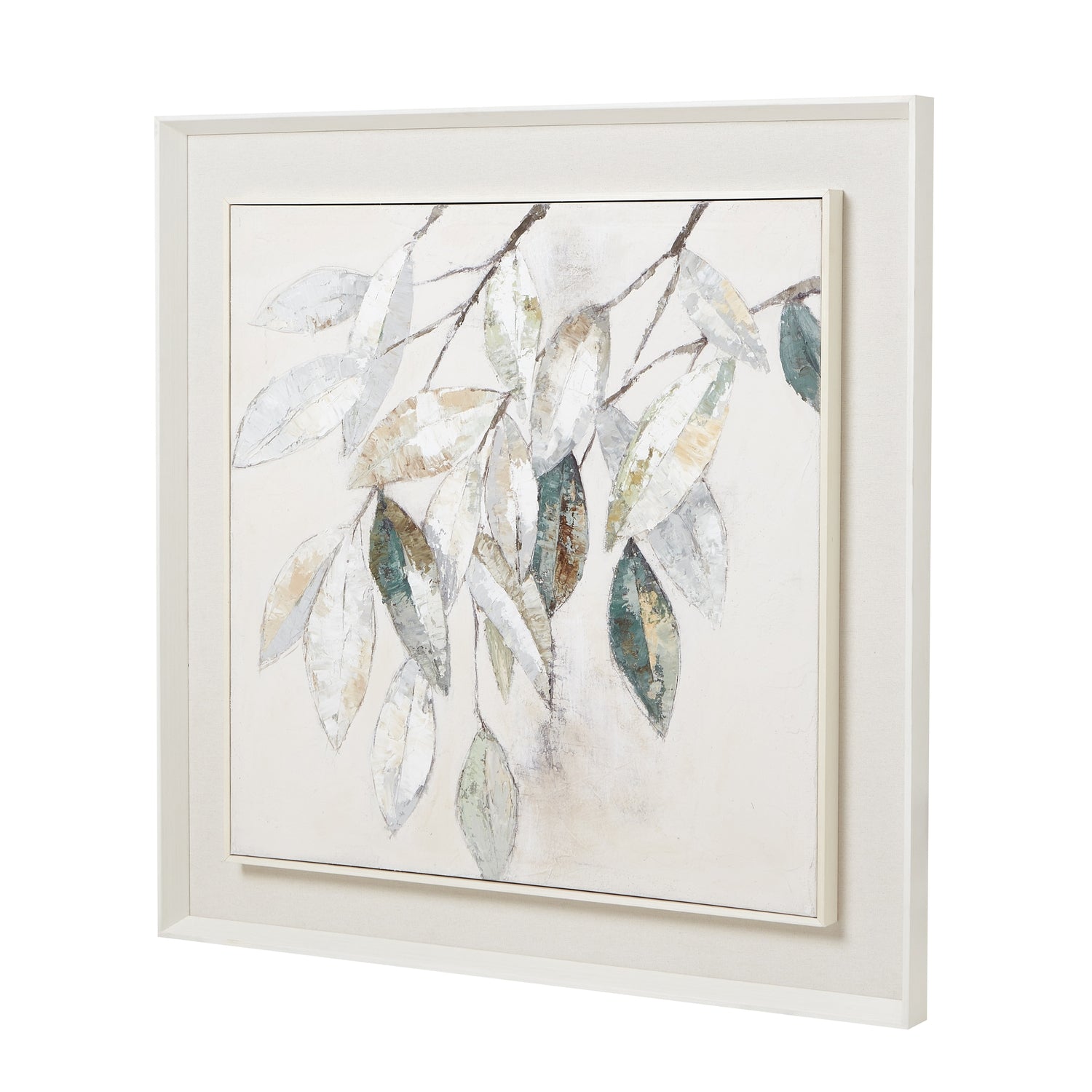 Extra Large Moderno Painting On Linen Mounted In Frame