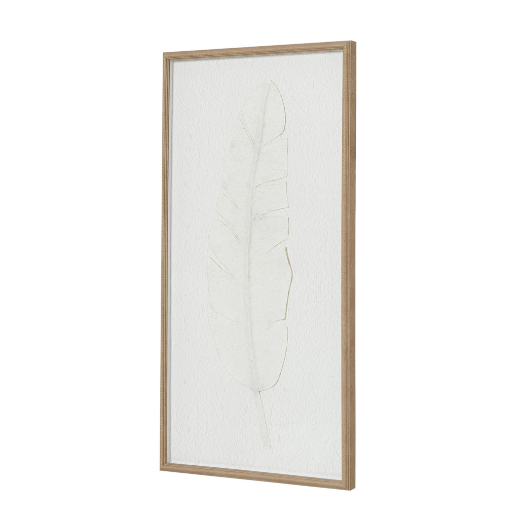 Washed Wood Framed Round Mirror