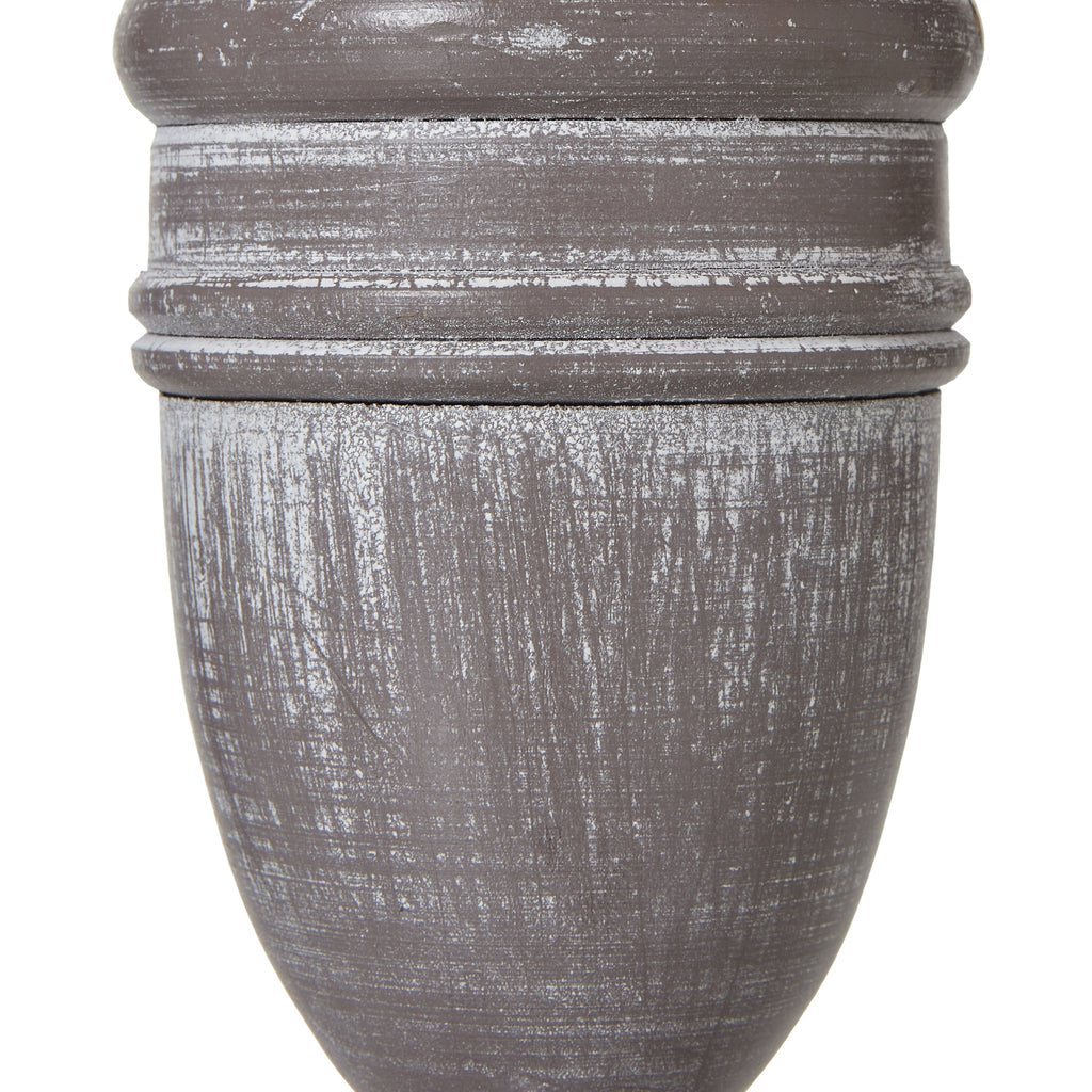 Capsa Column Table Lamp With Linen Shade