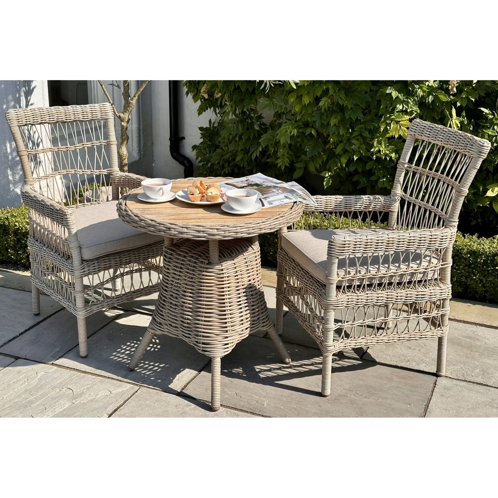 Provence Collection Outdoor 4 Seater Dining Set