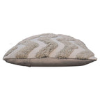 Grey Zig-zag Cushion Set of 2