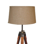 Fixed Chrome Tripod Floor Lamp