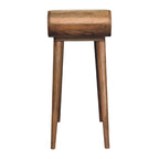 Mini Oak-ish Round Dressing Table