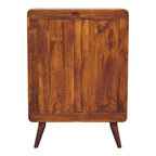 2 over 3 Curved Chestnut Chest