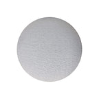 White Boucle Mushroom Footstool