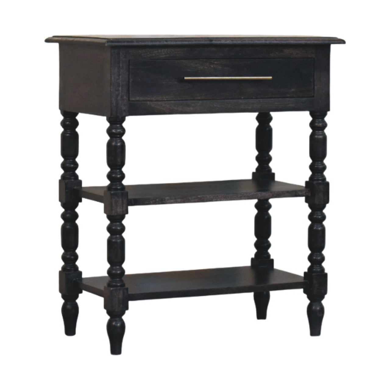 Heritage Turned-Leg Side Table