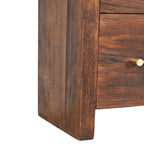 Copenhagen 4-Drawer Chest in Smoked Oak