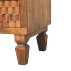 Arno Bedside in Golden Teak