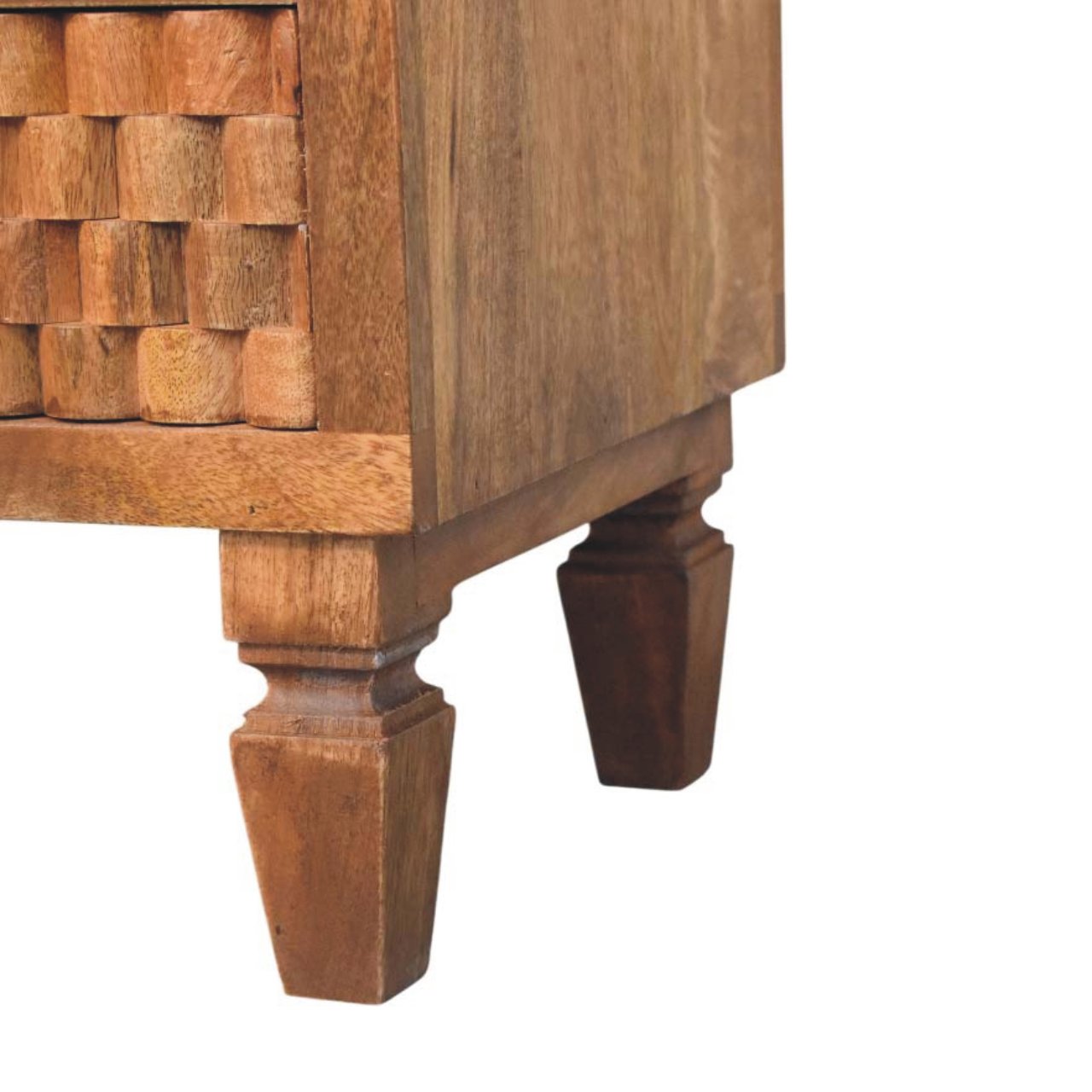 Arno Bedside in Golden Teak