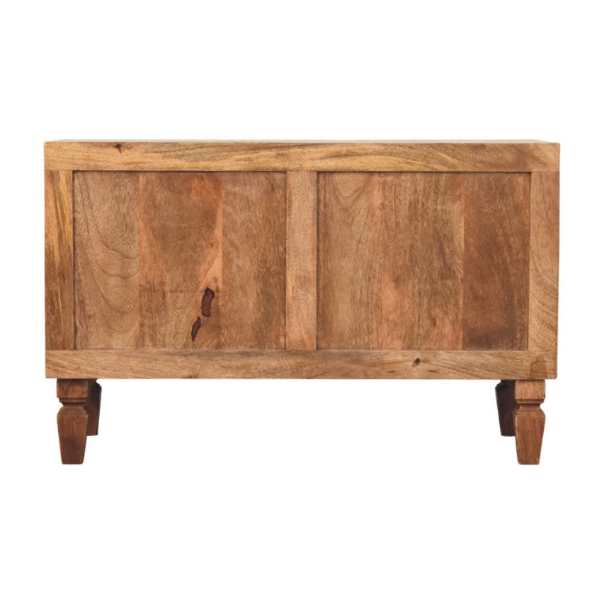 Arno Shoe Storage Unit in Golden Teak